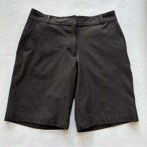 Tommy Bahama Women’s Bermuda Shorts 4 Black Dri-Logic Stretch Performance